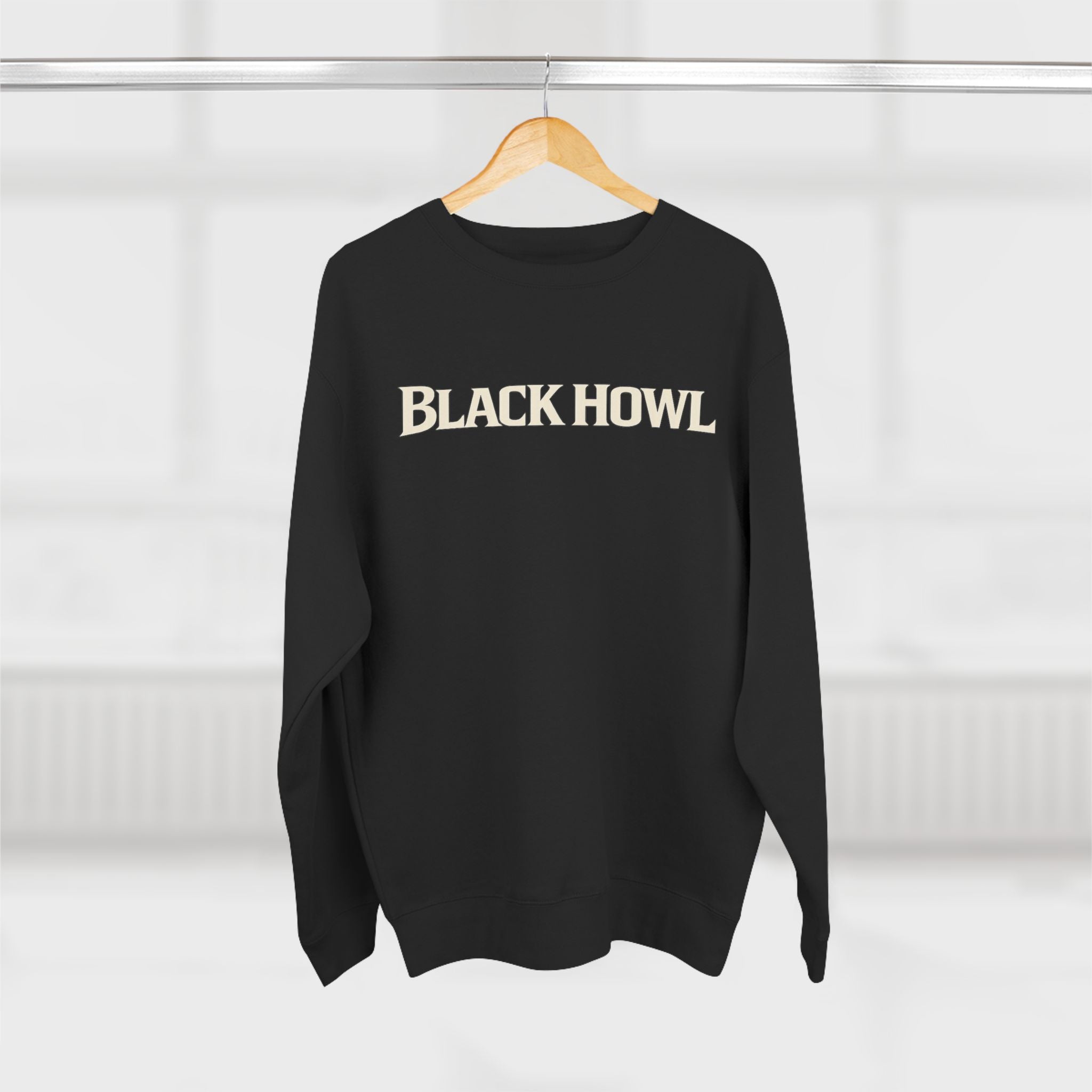 Black Howl Core Crewneck