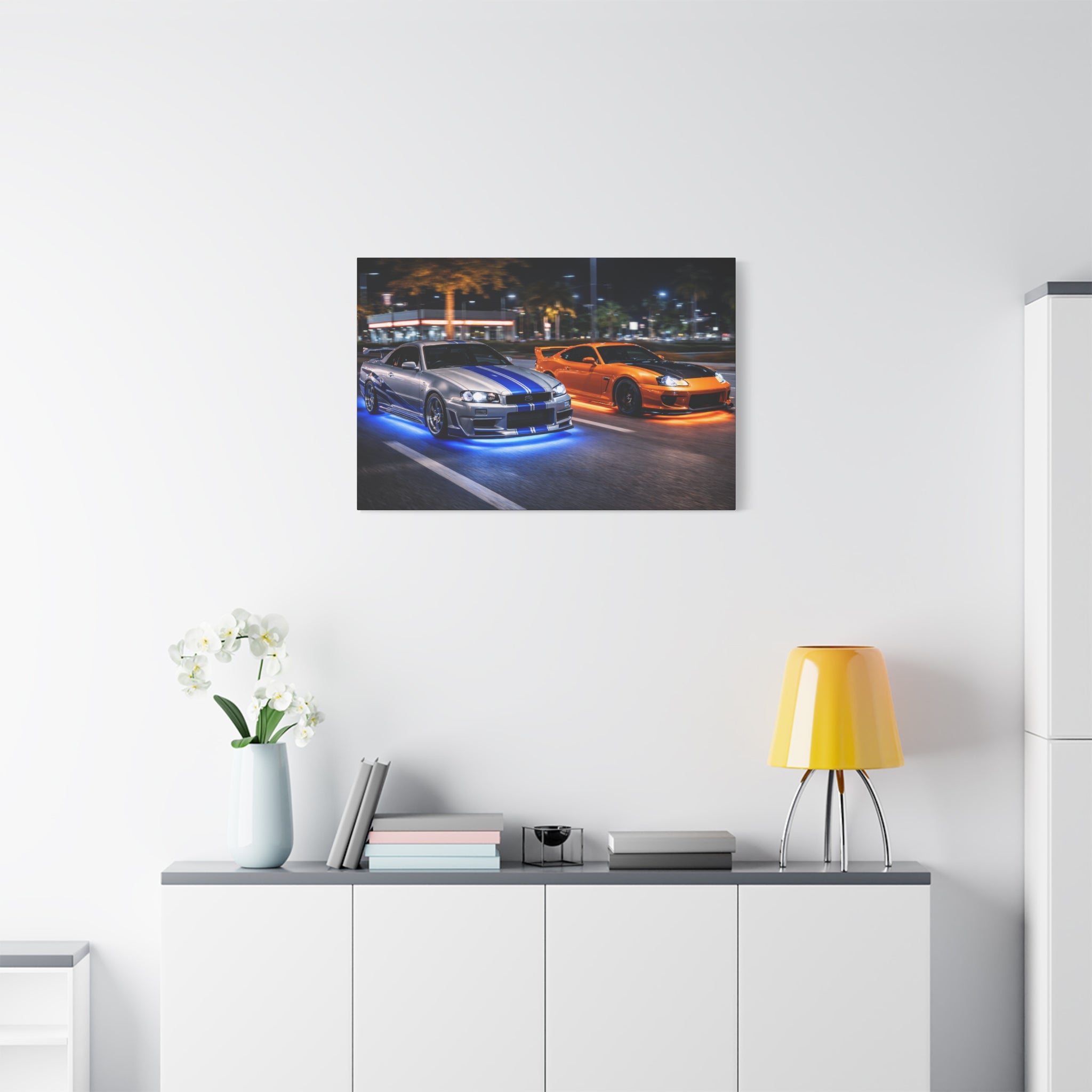 Midnight Rivals Canvas