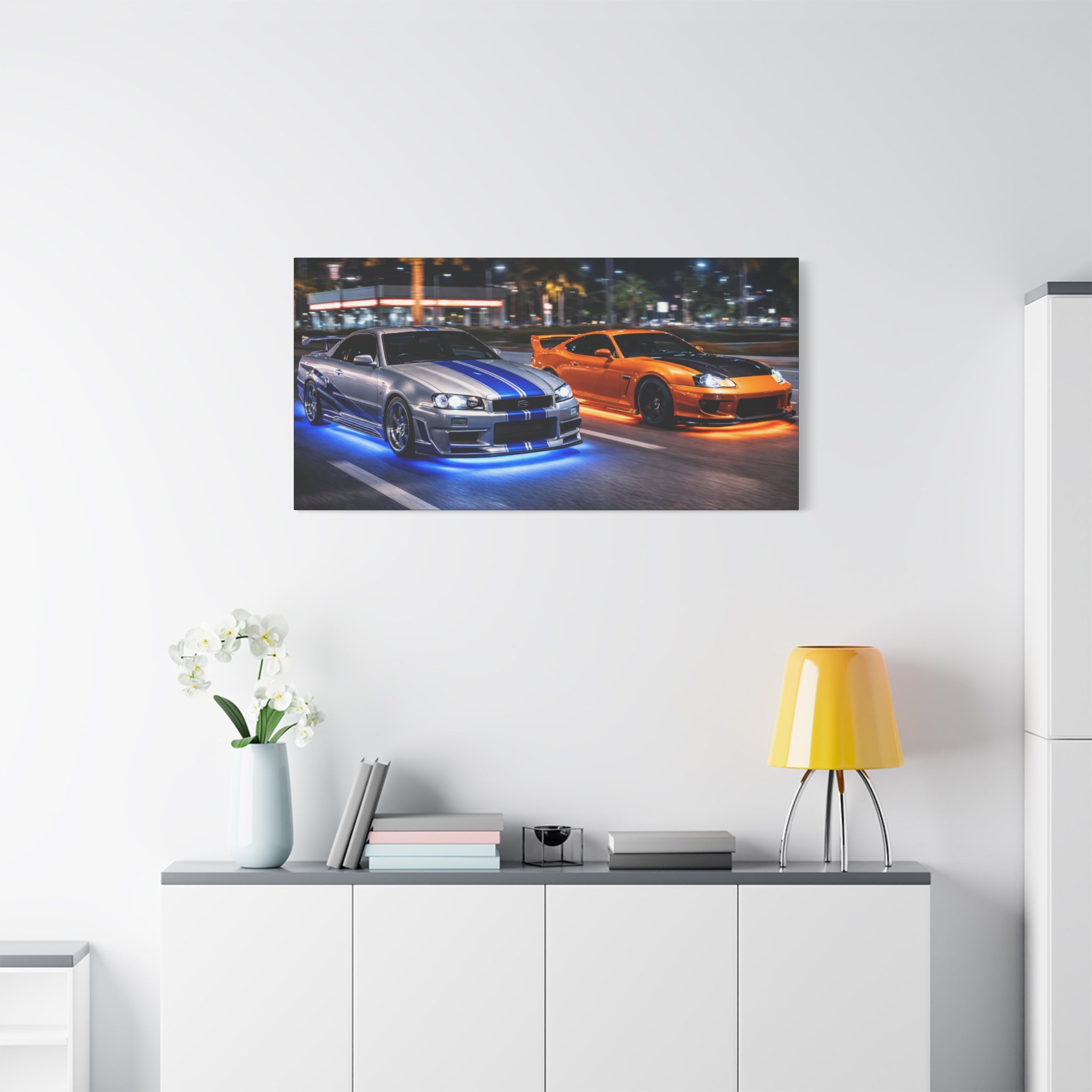 Midnight Rivals Canvas