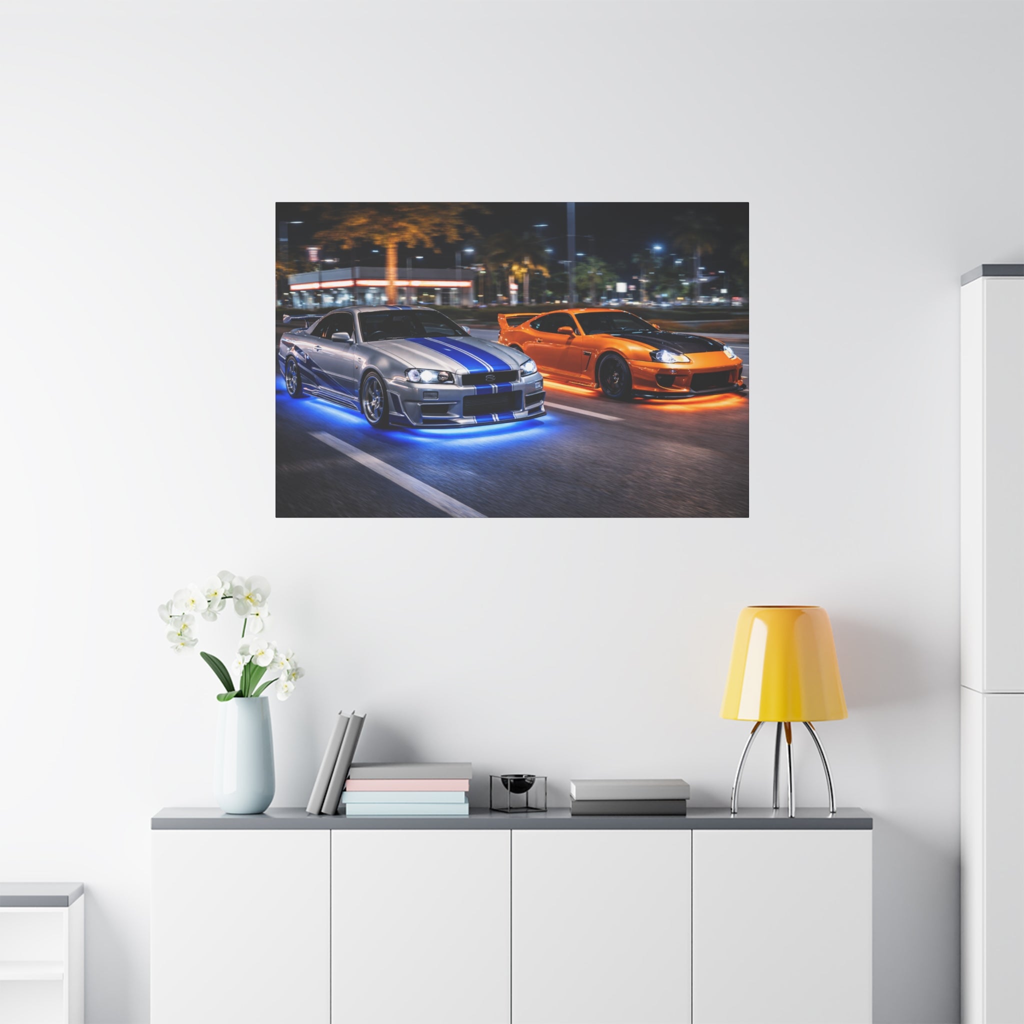 Midnight Rivals Canvas