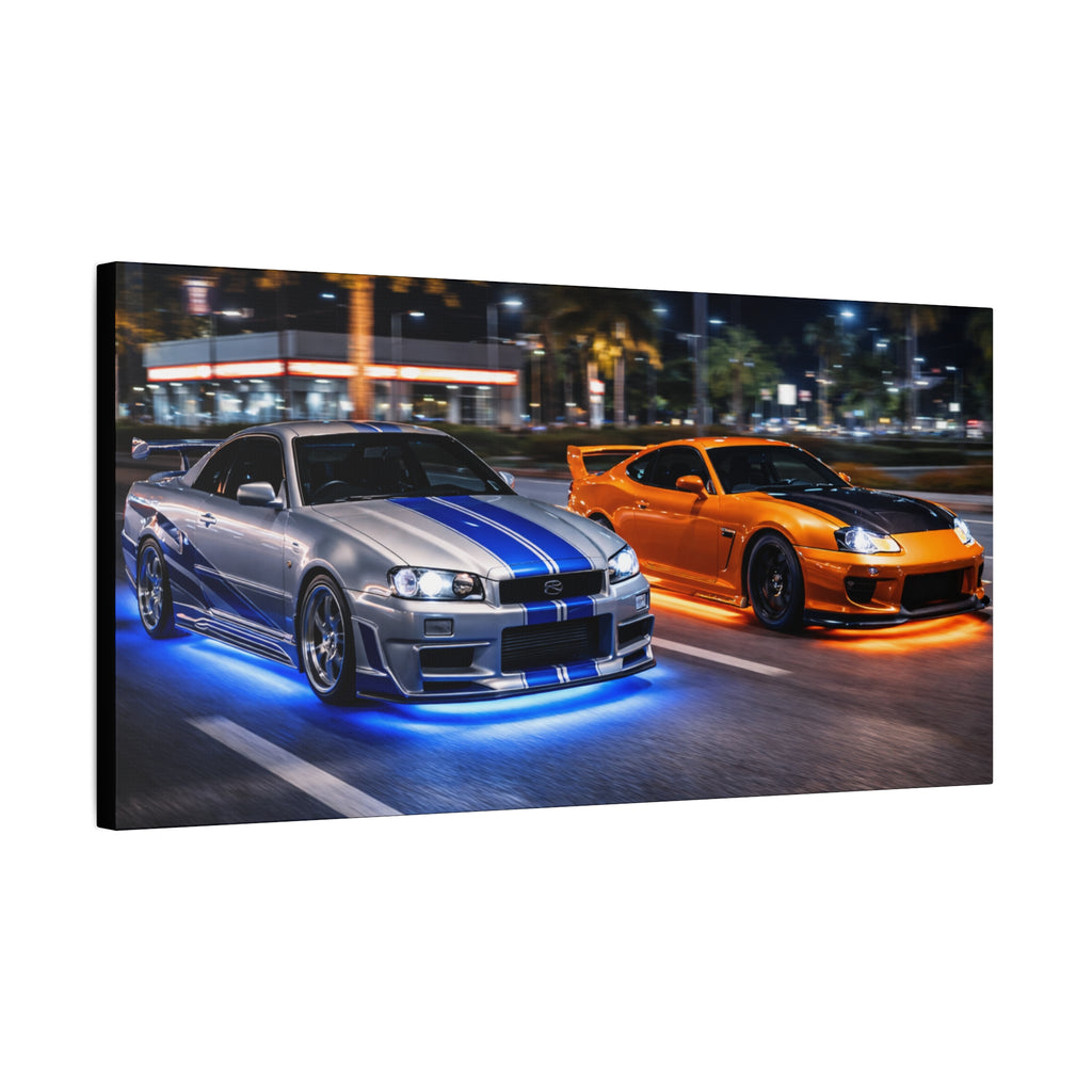 Midnight Rivals Canvas