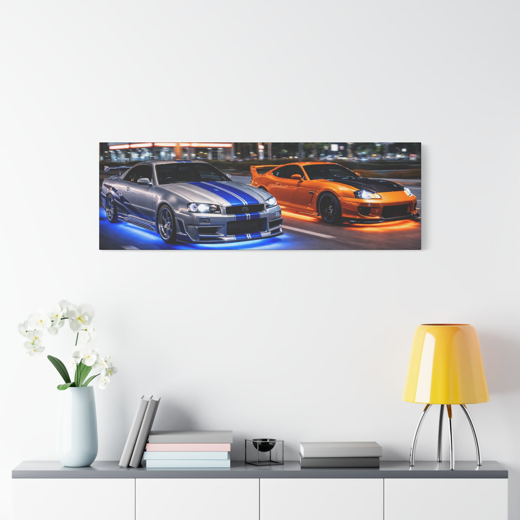 Midnight Rivals Canvas