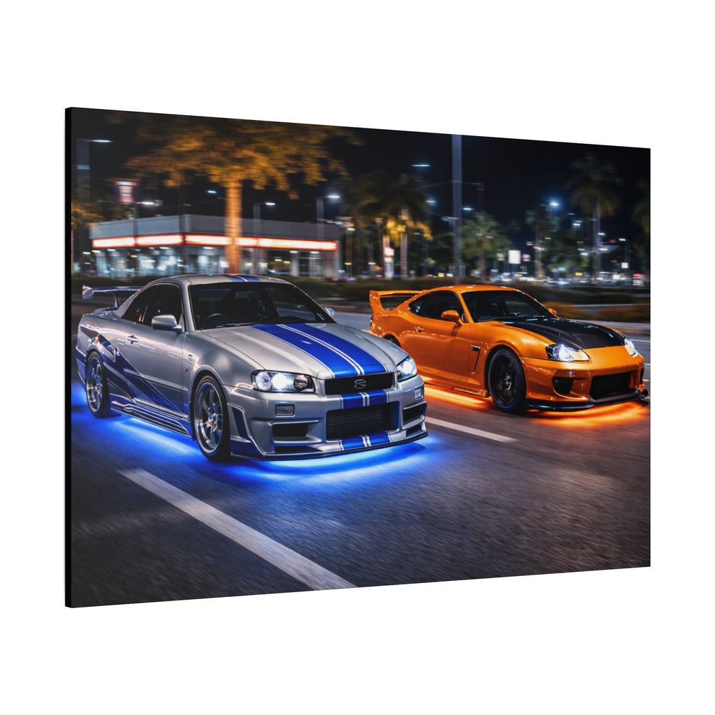 Midnight Rivals Canvas