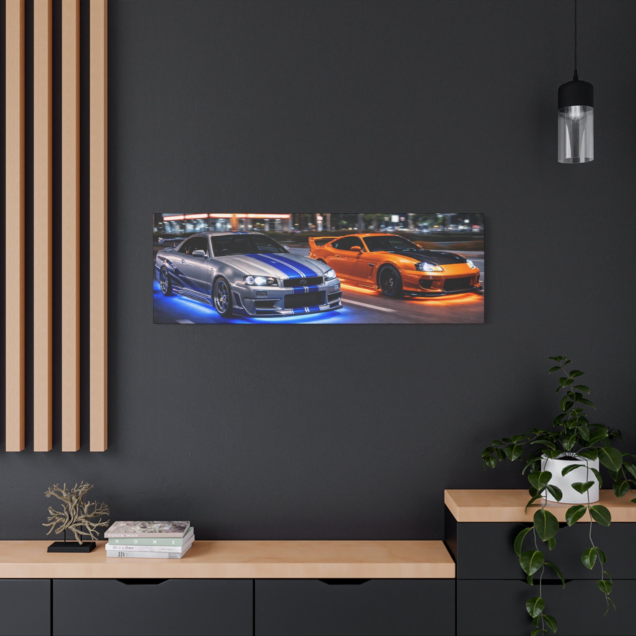 Midnight Rivals Canvas