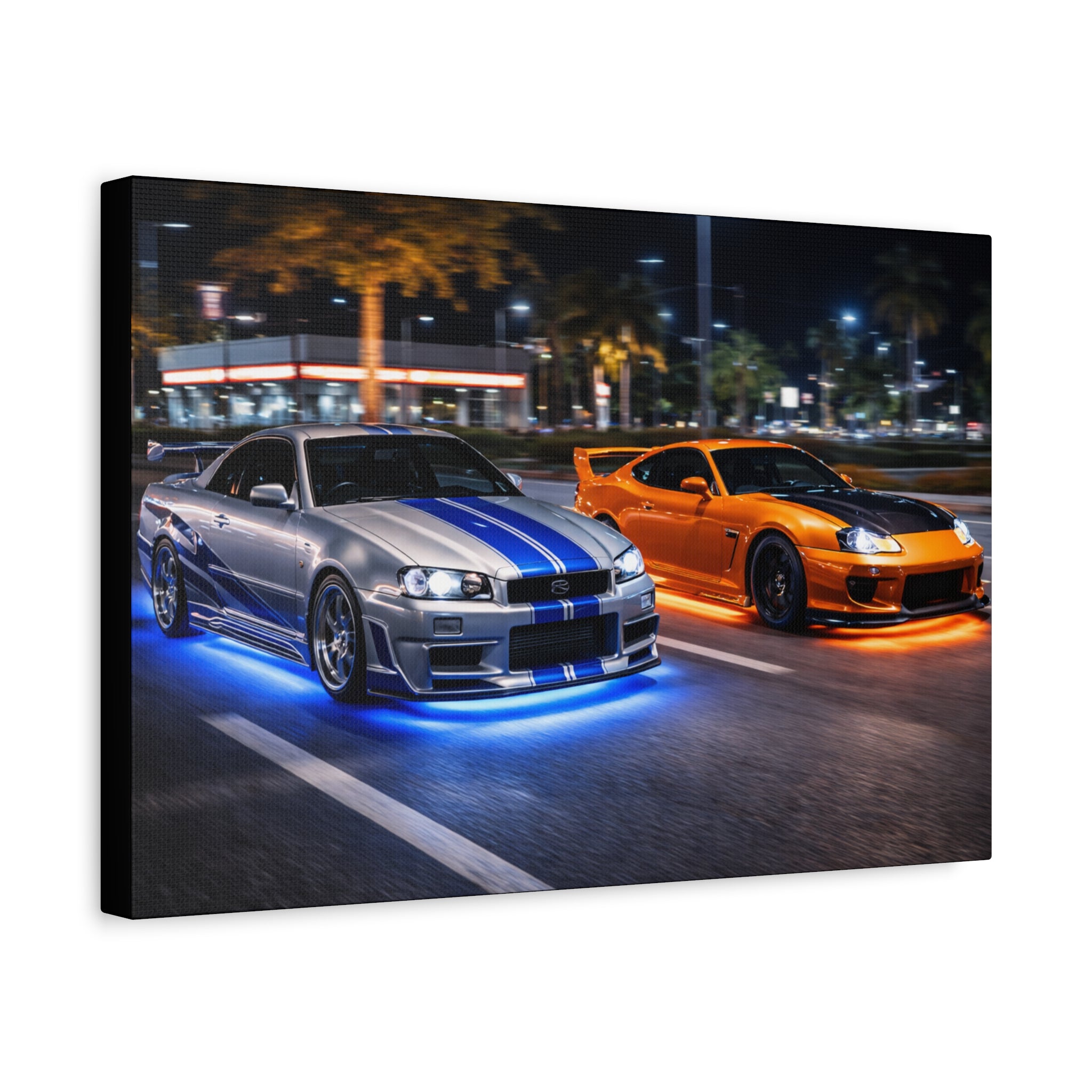 Midnight Rivals Canvas