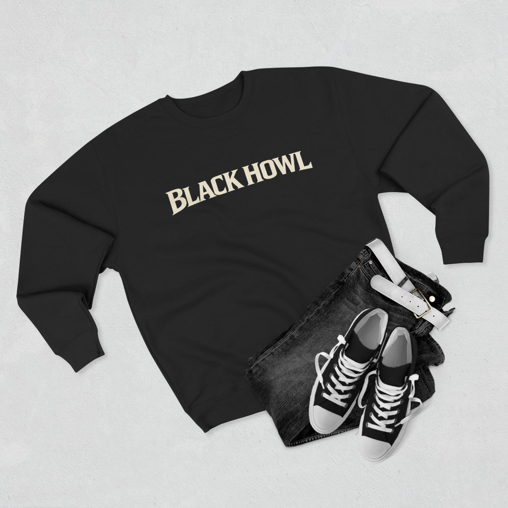 Black Howl Core Crewneck