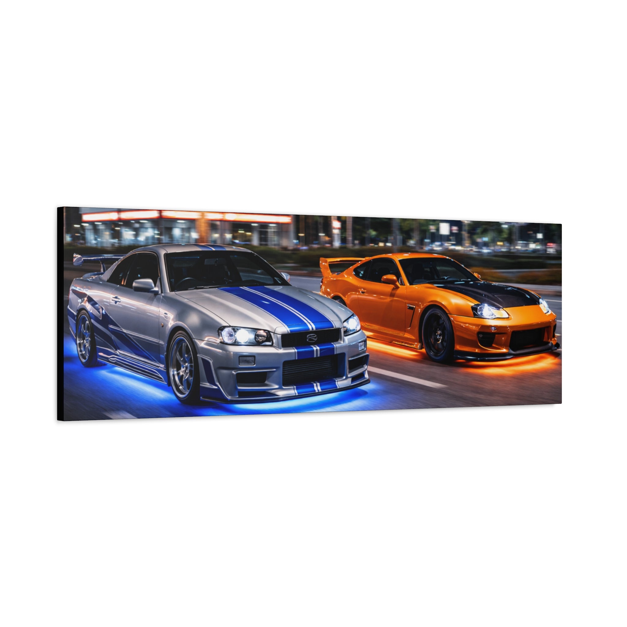 Midnight Rivals Canvas