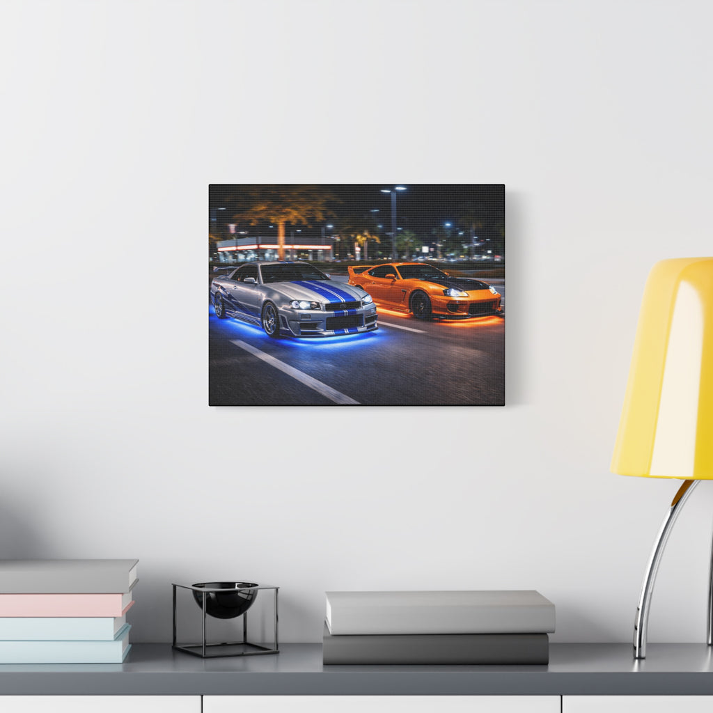 Midnight Rivals Canvas