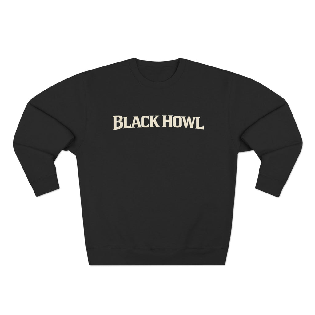Black Howl Core Crewneck