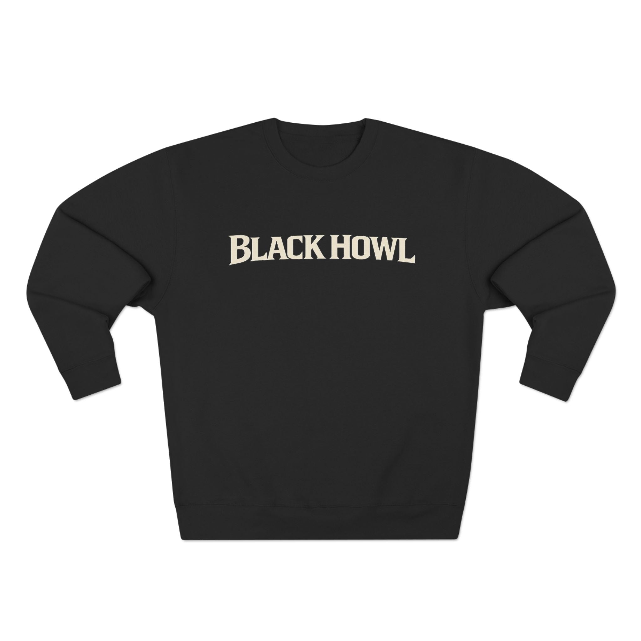 Black Howl Core Crewneck