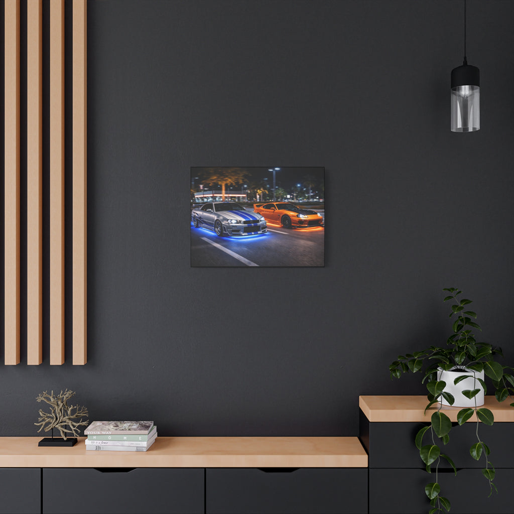 Midnight Rivals Canvas