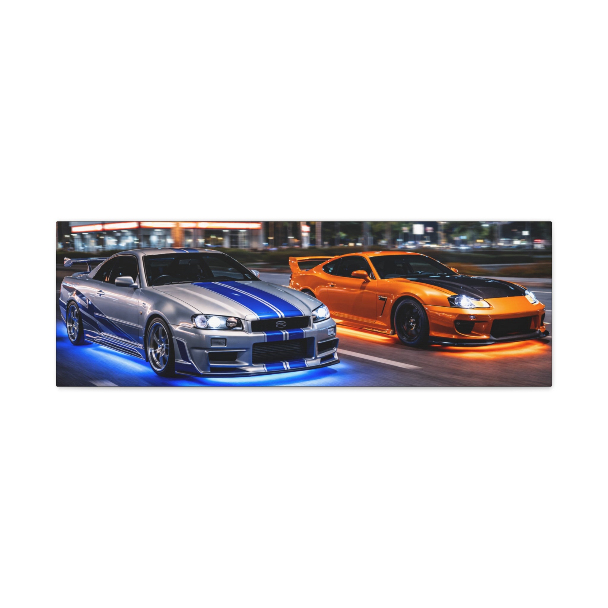 Midnight Rivals Canvas