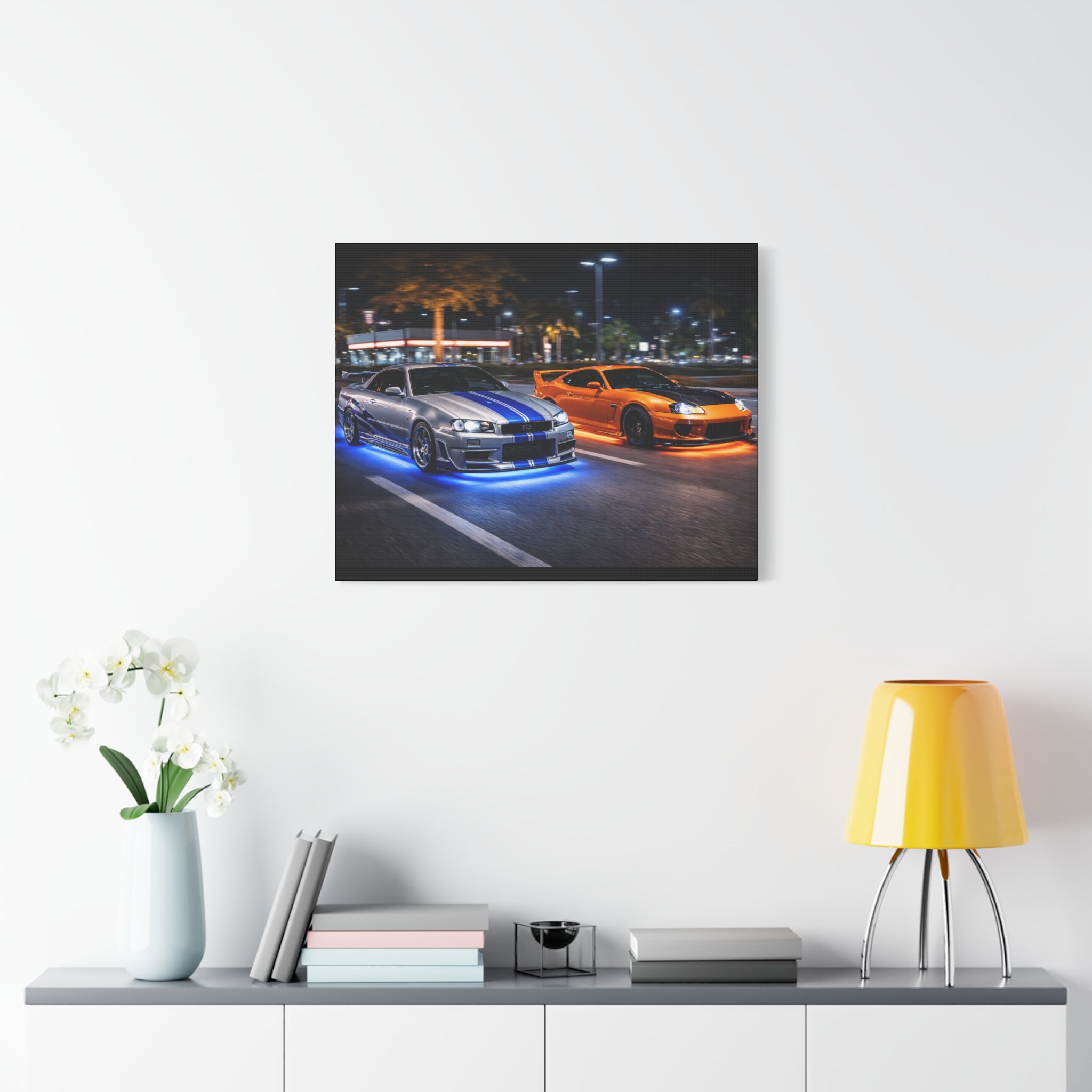 Midnight Rivals Canvas