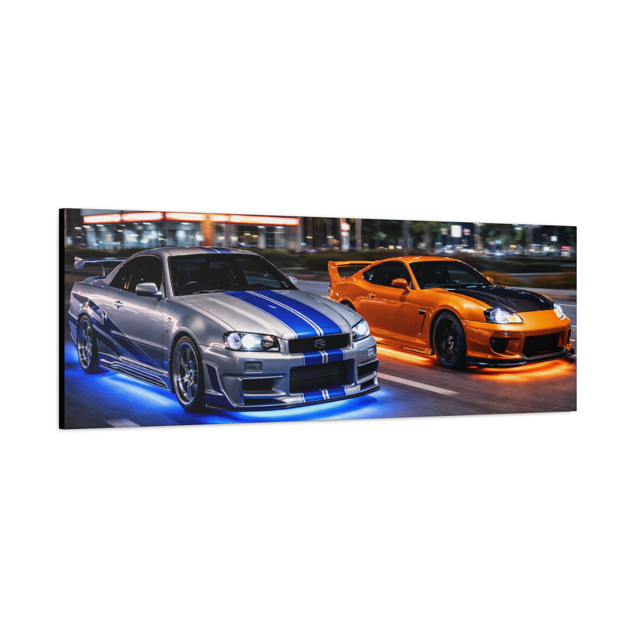 Midnight Rivals Canvas