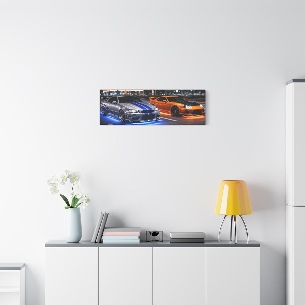 Midnight Rivals Canvas