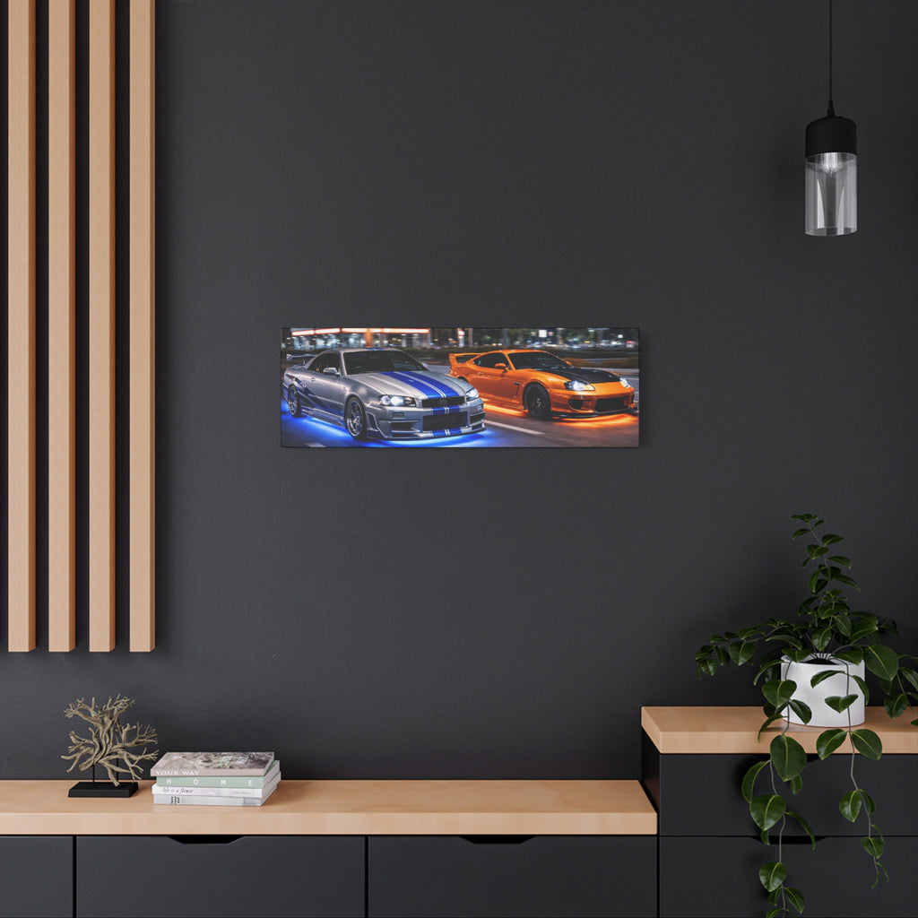 Midnight Rivals Canvas