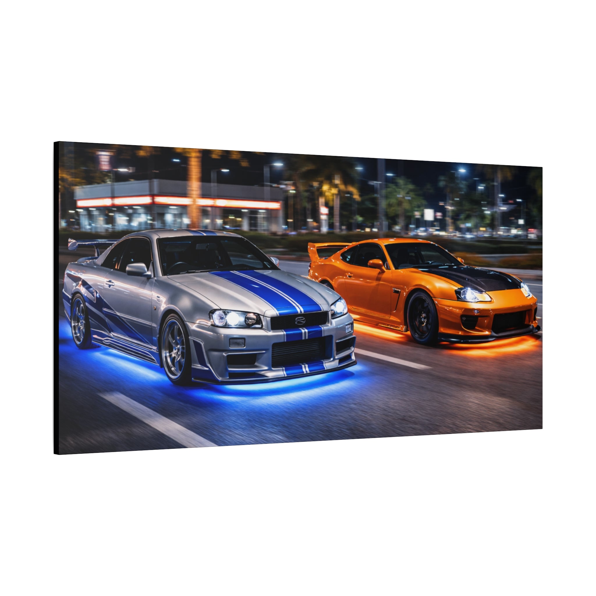 Midnight Rivals Canvas