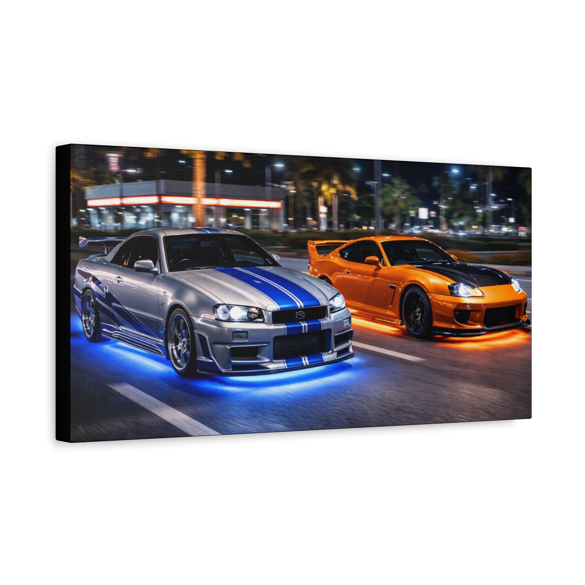 Midnight Rivals Canvas